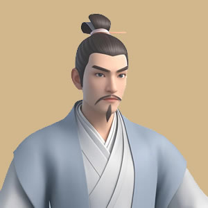 崔颢肖像