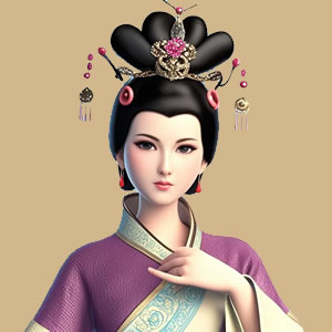 蔡文姬的肖像