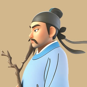 蒋捷肖像
