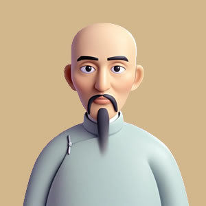 郑板桥肖像