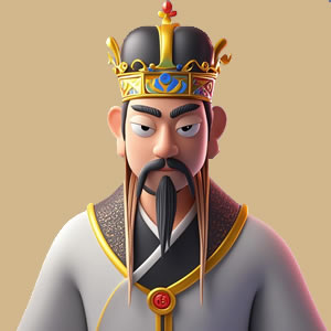 江淹的肖像