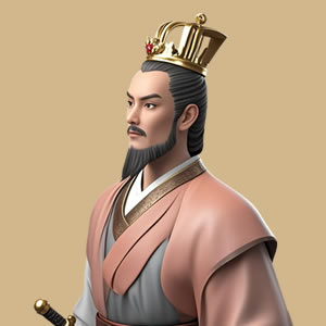 王粲的肖像