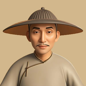 钱谦益的肖像
