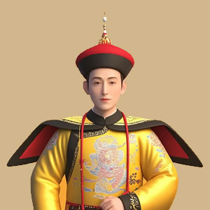 弘历的肖像