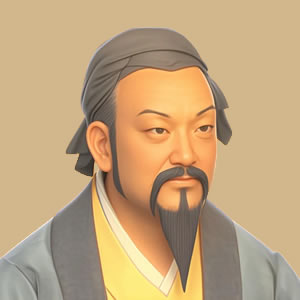 东方朔的肖像