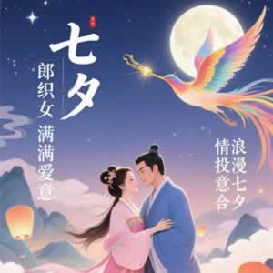 七夕节图标